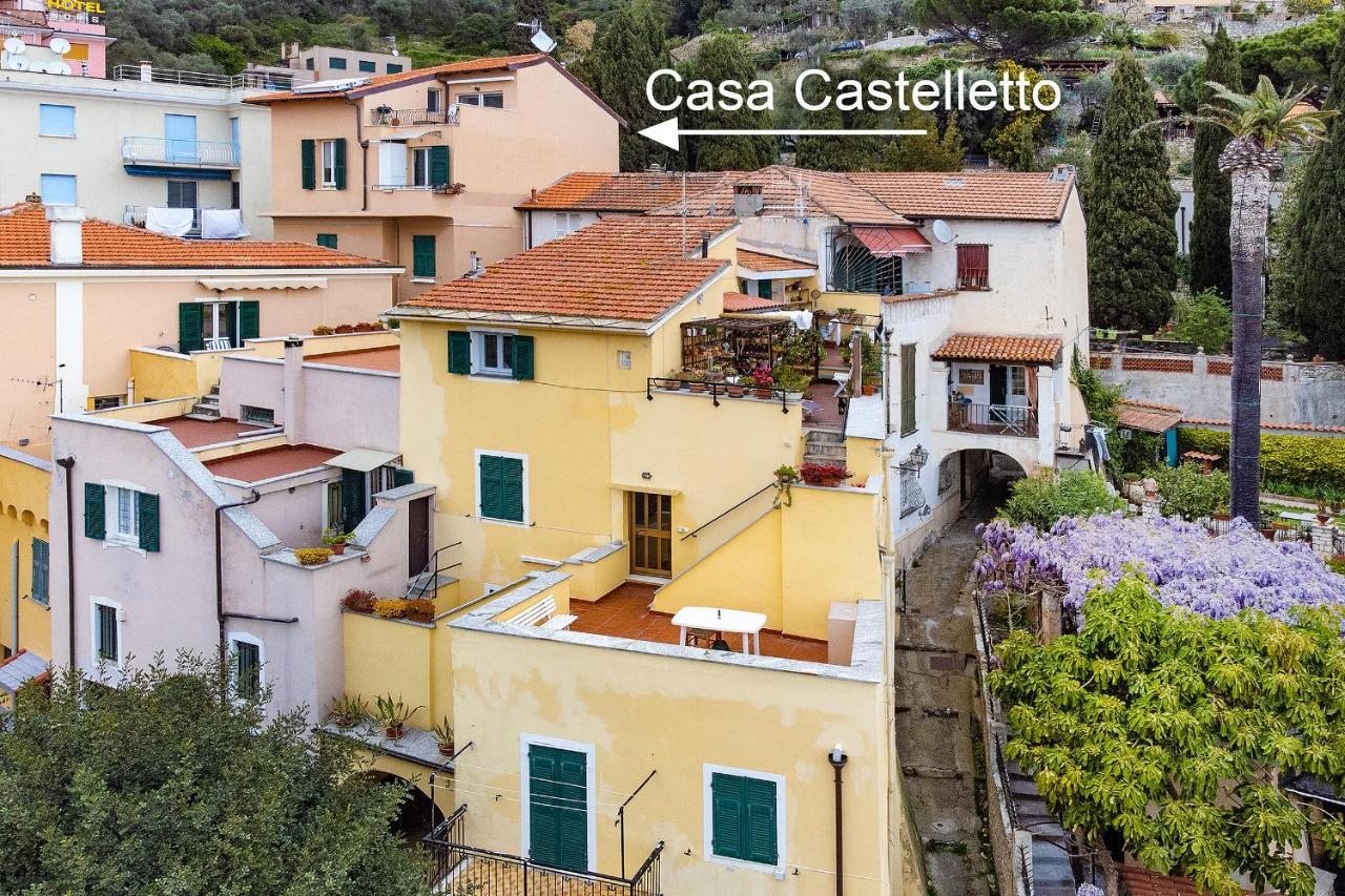 Apartamento Casa Castelletto Finale Ligure Exterior foto