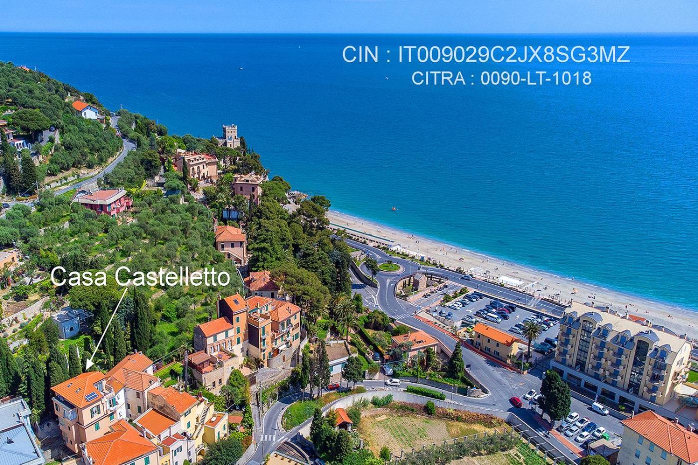 Apartamento Casa Castelletto Finale Ligure Exterior foto