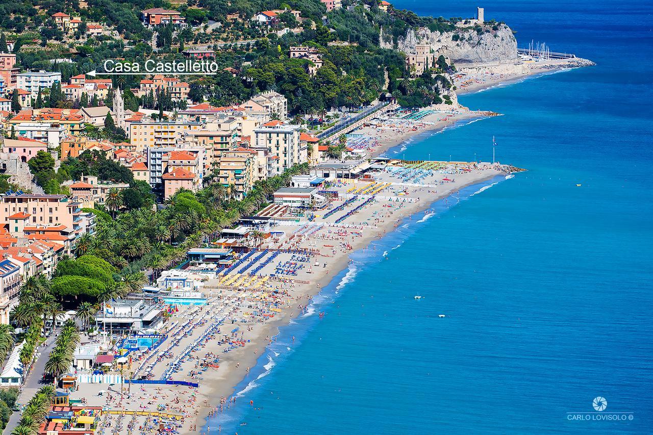 Apartamento Casa Castelletto Finale Ligure Exterior foto